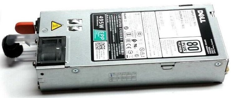 Dell PE 495W 80 Plus Platinum HS Power Supply for Dell Poweredge R730 R730XD R630