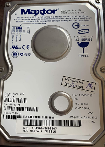 Maxtor DiamondMax 16 80 GB ATA / 133 HDD