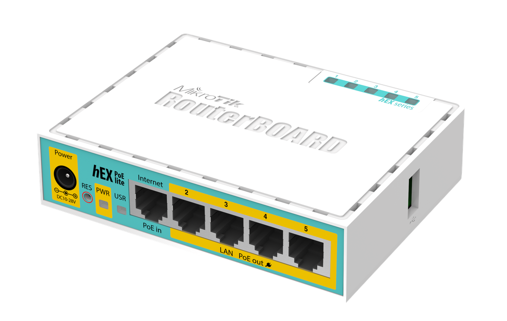 Mikrotik hEX PoE lite Router