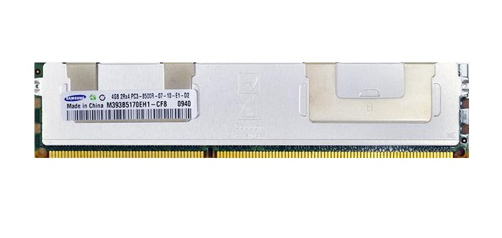 Samsung 4GB PC3-8500R DDR3-1066MHz ECC Registered CL7 240-Pin DIMM