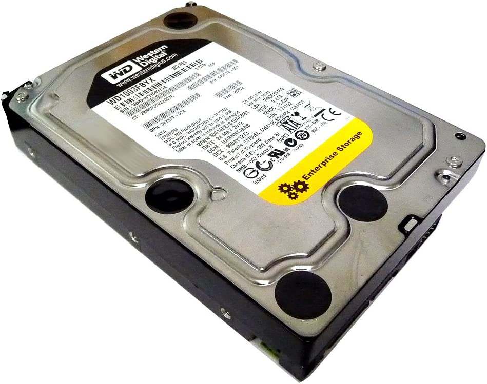 Western Digital 1TB 7.2K 64MB SATA 3.5" HDD