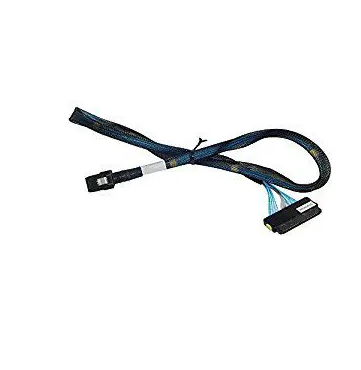 DELL MINI SAS TO 2X SAS (SFF-8087 - SFF-8484) CABLE, 42", 106 CM P/N: R244M, 0R244M