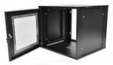 CentRacks Classy 6U (33cm x 54cm x 50cm) Perspex Wall Mount Server Rack