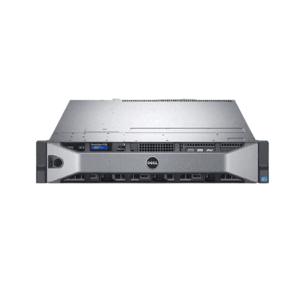(Refurbished) Dell PowerEdge R730 Rack Server (2xE52630v3.256GB.4x1.92TB) (1xGPURTXPro5000)