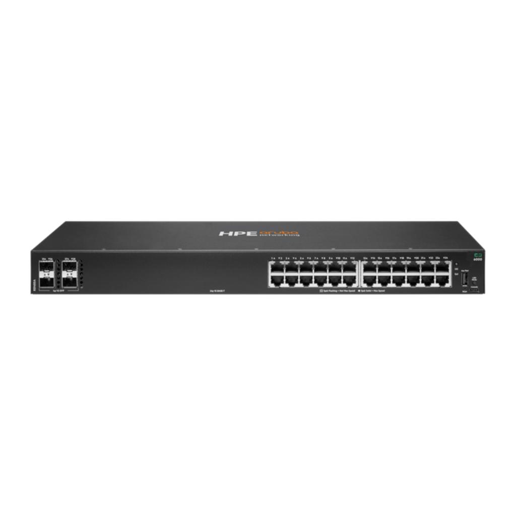 HPE Aruba NW CX 6000 24G CL4 4SFP SW
