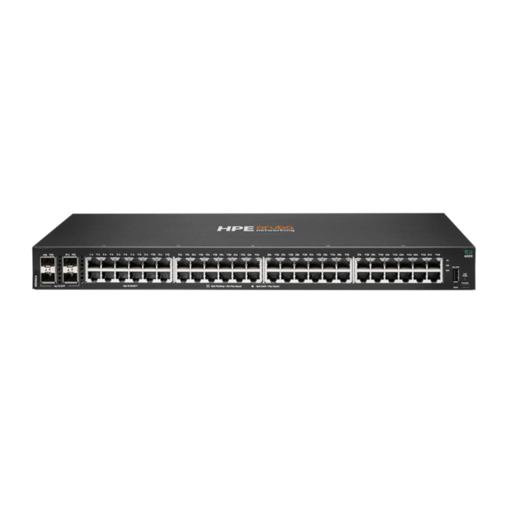 HPE Aruba NW CX 6100 48G CL4 4SFP+ SW