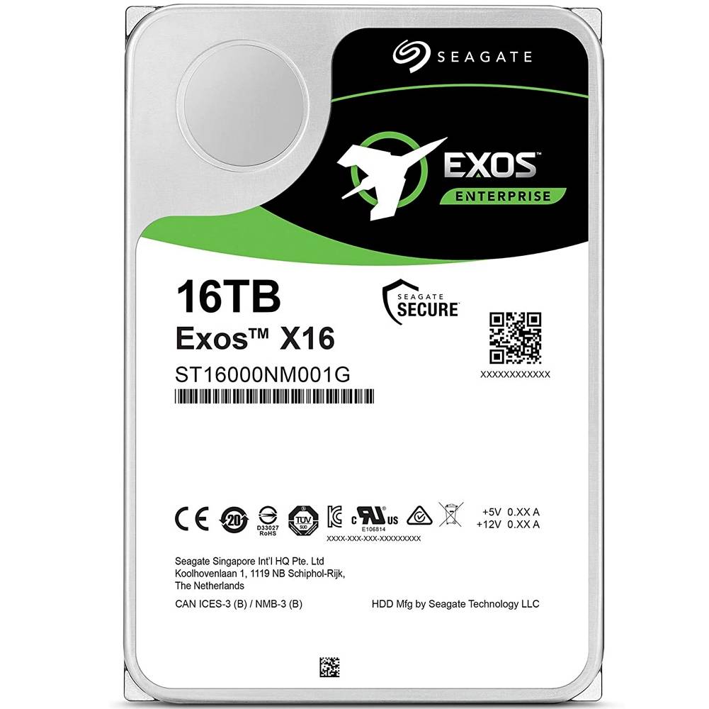 Seagate Exos Enterprise HDD 16TB