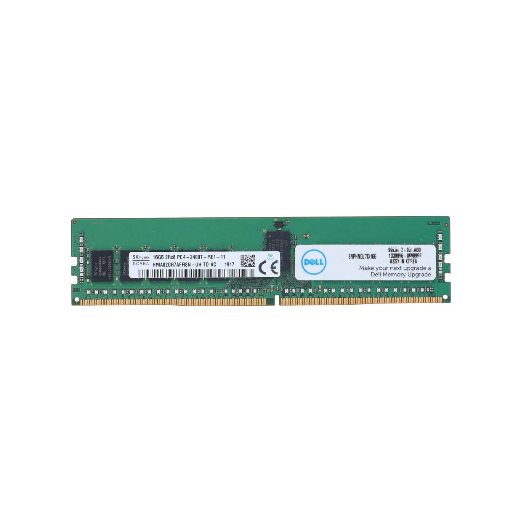 DELL 16GB 2RX8 PC4-2400T DDR4 ECC MEMORY(1x16GB) M393A2K43BB1-CRC