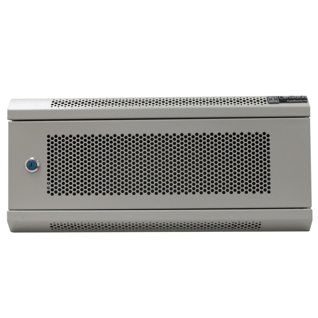 CentRacks 4U (40cm x 24cm x 53cm) Wall Mount Server Rack - White