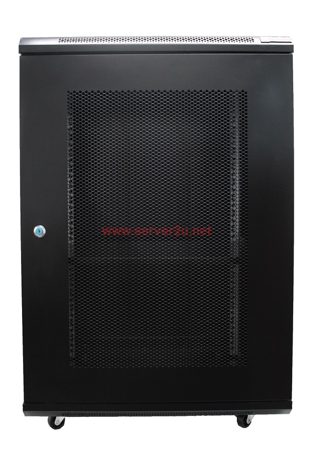 CentRacks 18U (45cm x 85cm x 60cm) Wall Mount Server Rack - Perforated