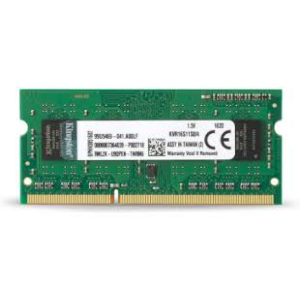 4GB 1Rx8 512M x 64-Bit PC3-12800 CL11 204-Pin SODIMM