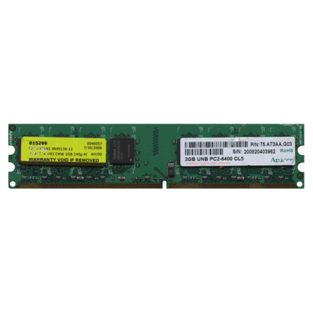 APACER 2GB UNB PC2-6400 CL5