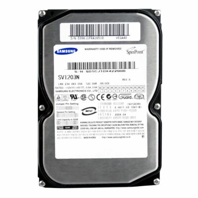 Samsung Spinpoint V80 80GB,Internal,5400 RPM,3.5" HDD