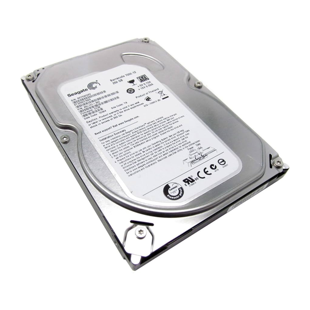 Seagate Barracuda 250GB 7200RPM SATA 3Gbps 8MB Cache 3.5-inch Internal HDD