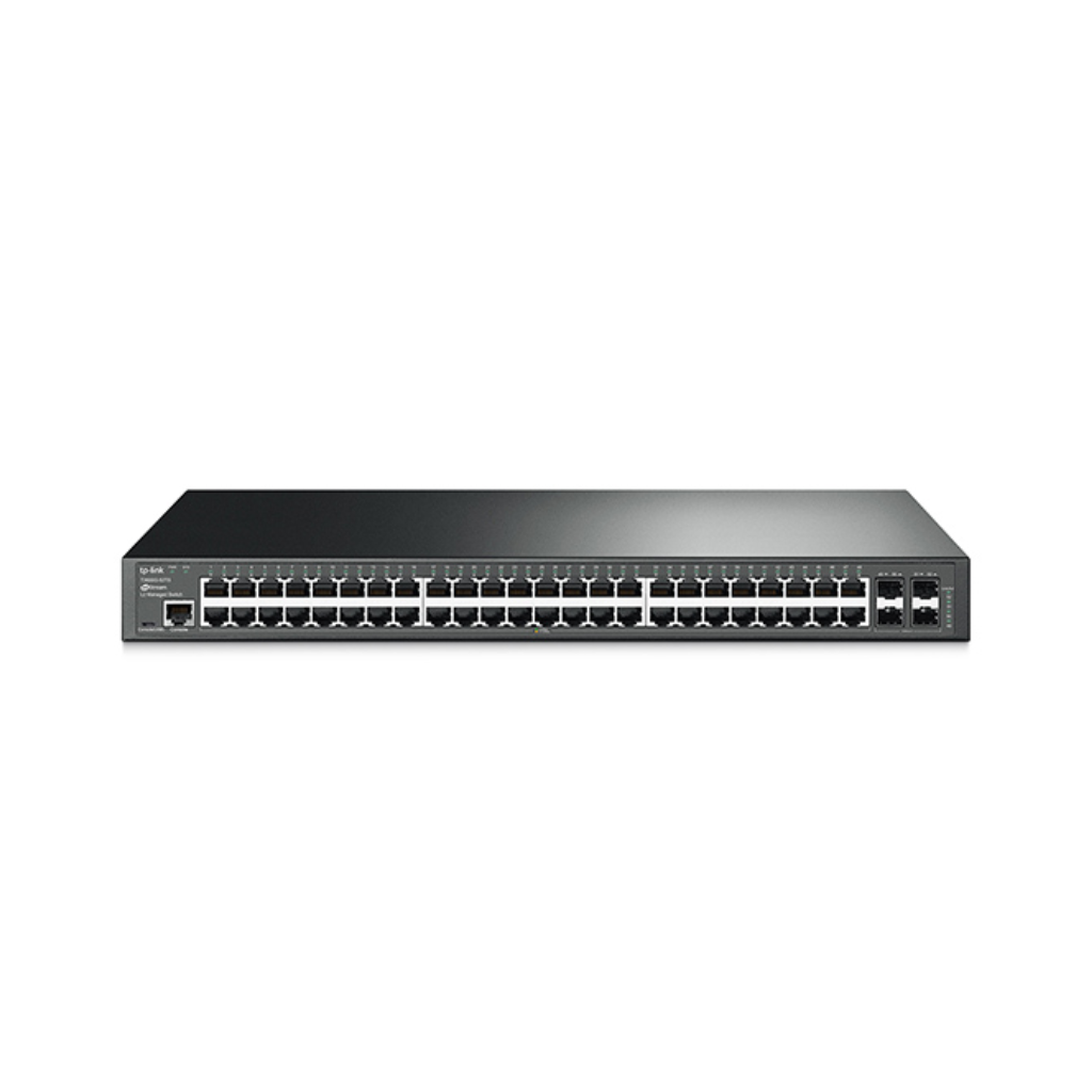 TP-Link JetStream 48-Port Gigabit L2 Managed Switch with 4 SFP Slots