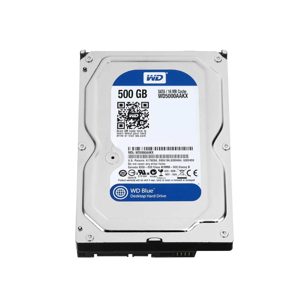 WD 500GB Internal 7200RPM 3.5" HDD