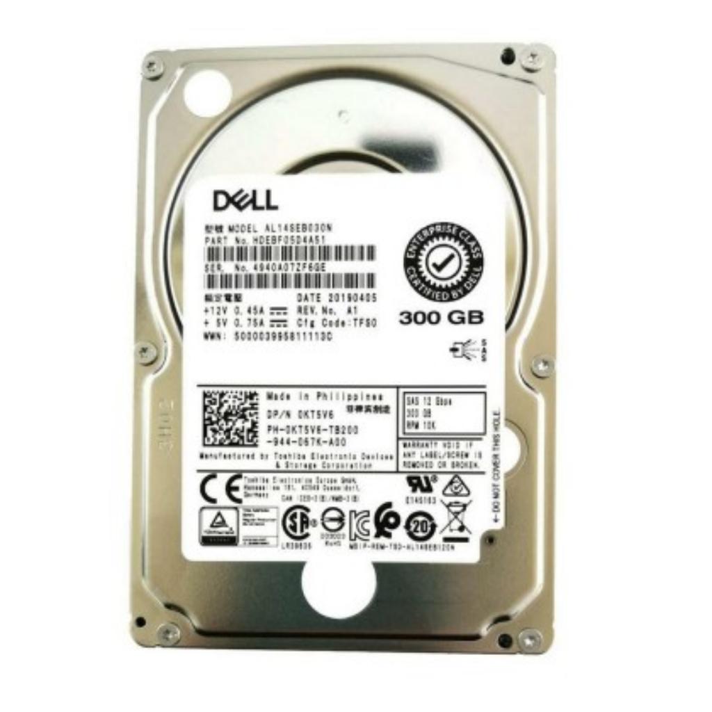 Dell 300GB SAS 12 Gb/s 2.5 inches 10000RPM HDD