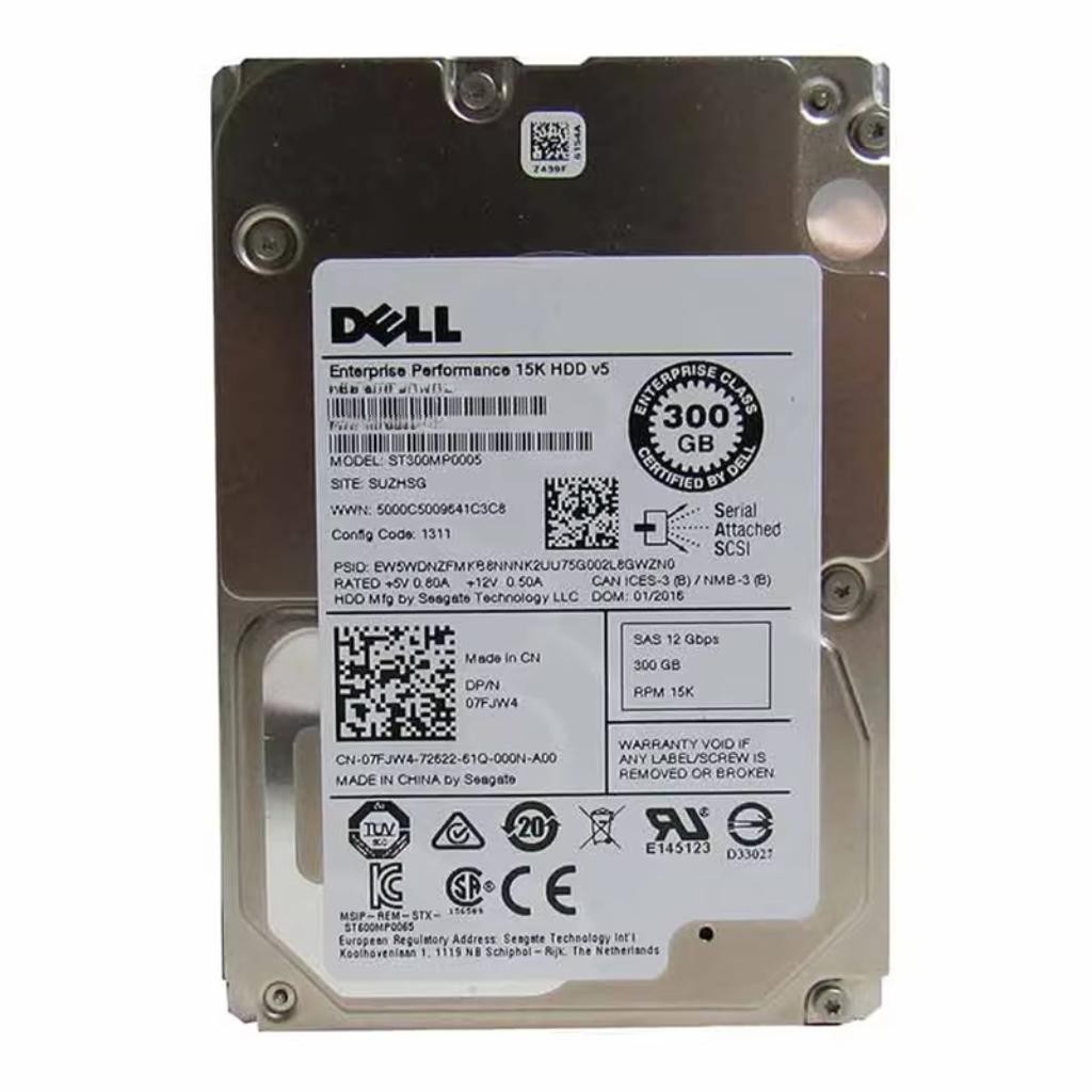 (400-AJRO) Dell 300GB SAS 12 Gb/s 	2.5 inches 15k RPM HDD
