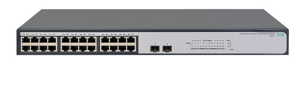 HPE OfficeConnect 1420 24G 2SFP Switch