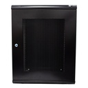 CentRacks 15U (45cm x 75cm x 60cm) Wall Mount Server Rack - Perforated