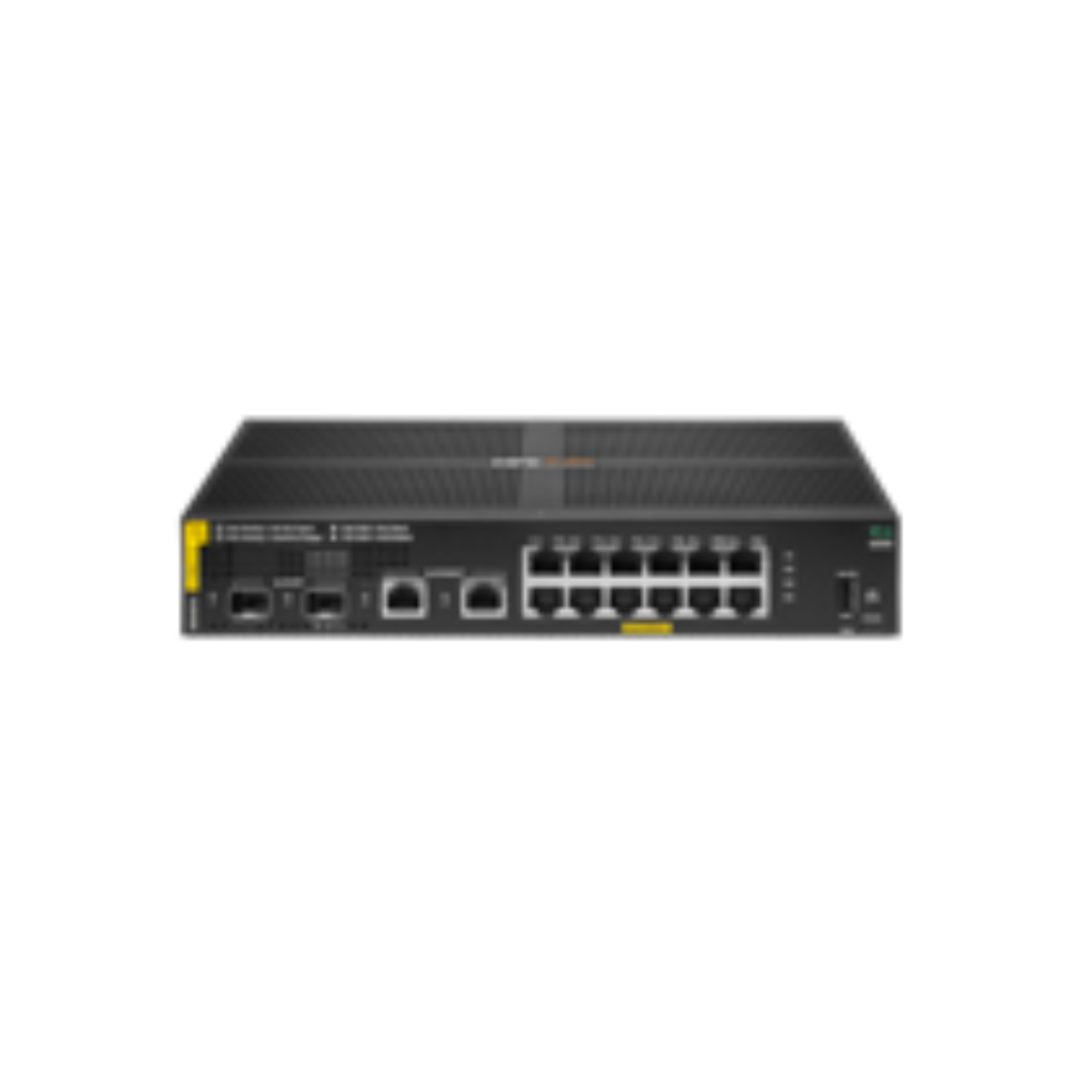 HPE Aruba Networking CX 6000 12G Class4 PoE 2G/2SFP 139W Switch