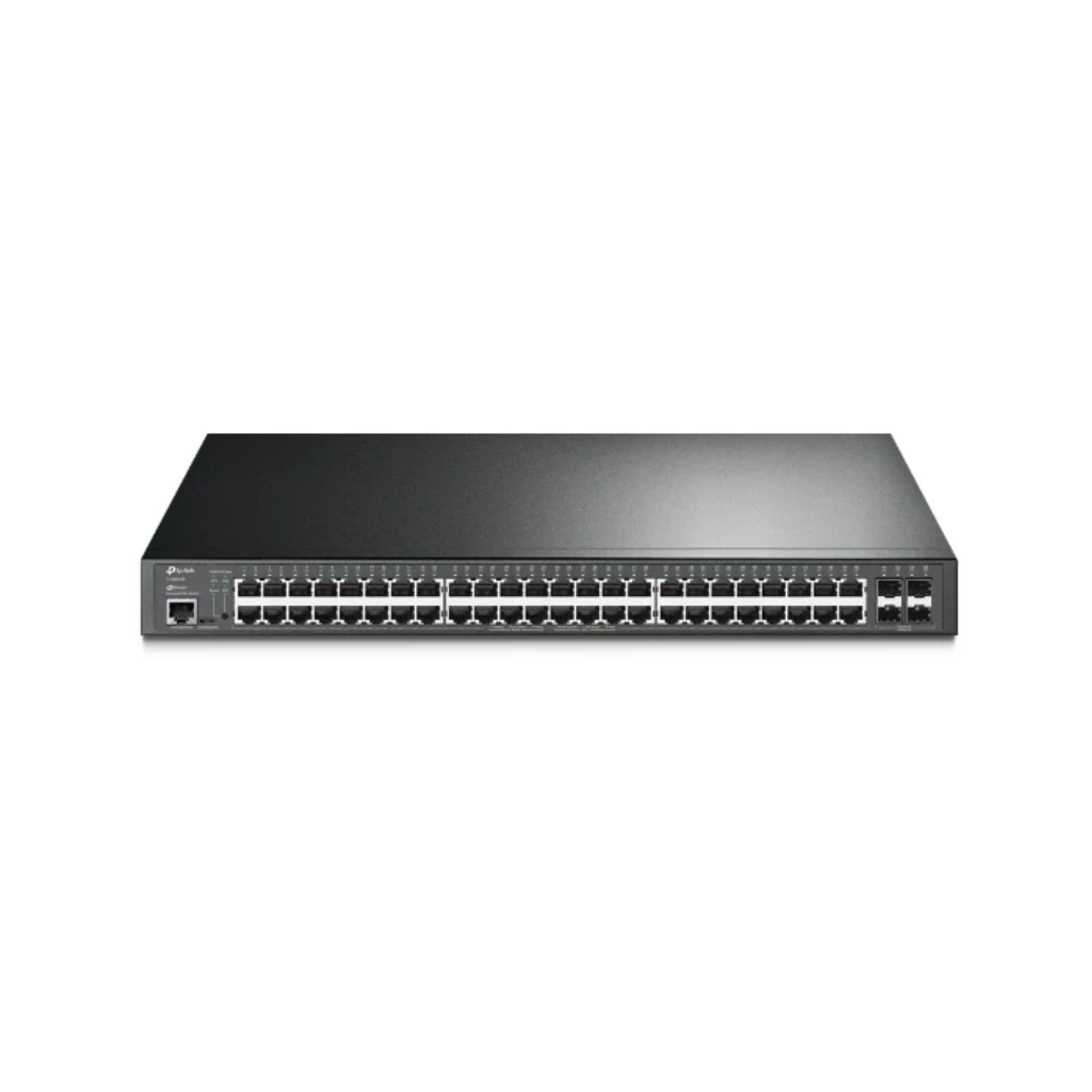 JetStream 52-Port Gigabit L2+ Managed Switch with 48-Port PoE+
