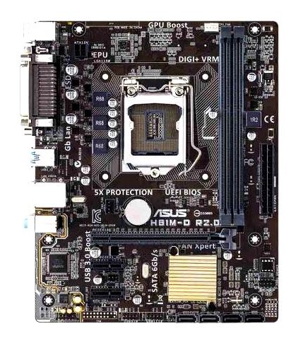 (Refurbished) Asus H81M-D Motherboard