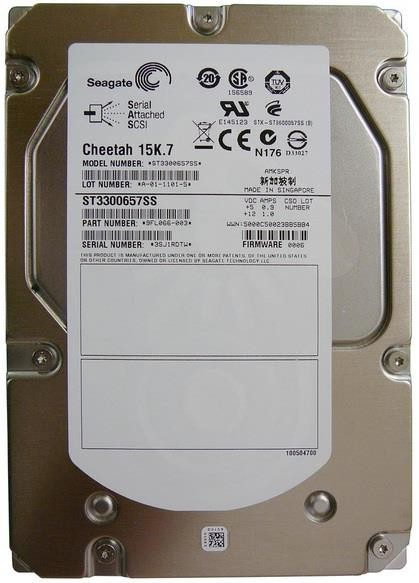 (Refurbished) Seagate 300GB 3.5" SAS 15K 16MB Hard Drive