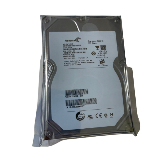 (Refurbished) Seagate 750GB SATA 7.2K 3GBPS 3.5" Drive