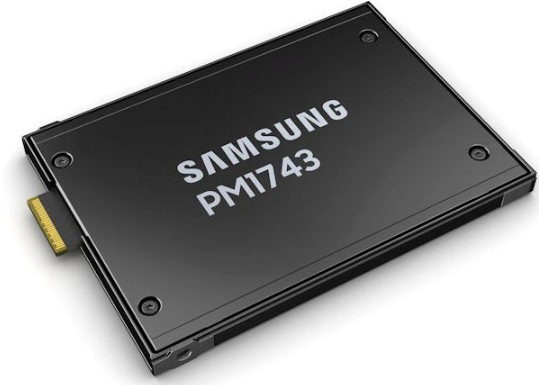 Samsung PM1743 3.84TB U.2 PCIe 5.0 SSD