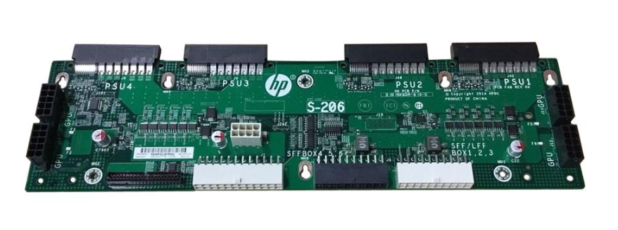 HP 4-Slot Power Supply Backplane Board